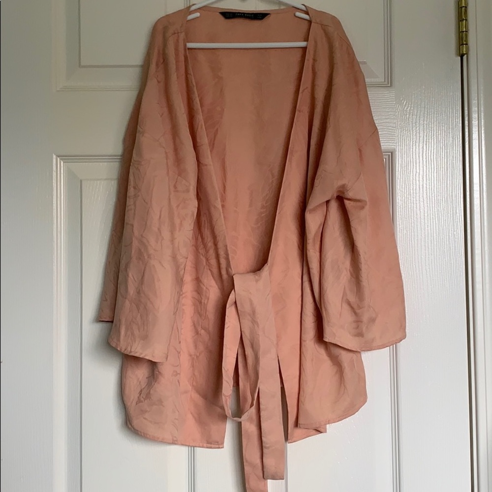 ZARA Blush Kimono